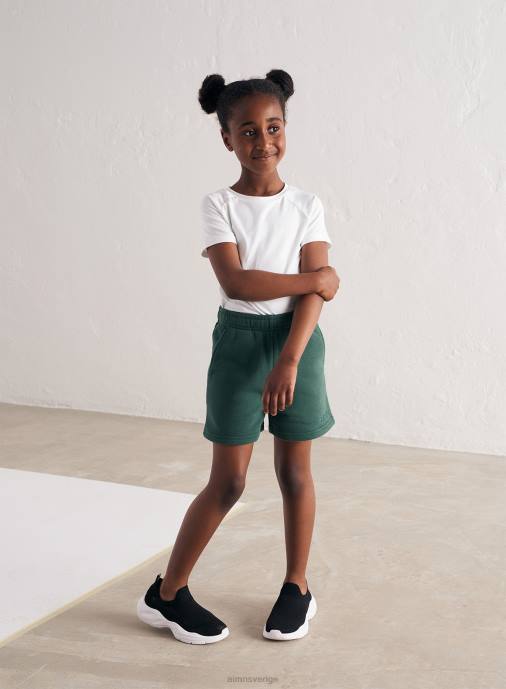 barn AIM'N pinjegröna mini sweatshorts Kläder NBT4690
