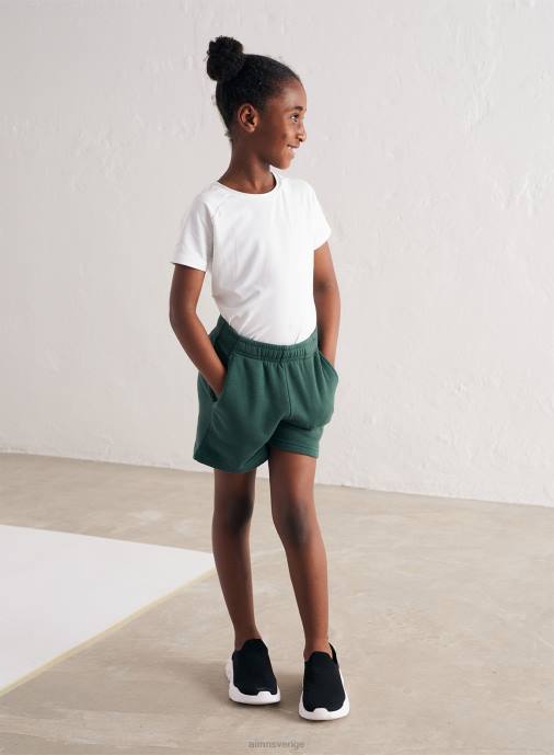 barn AIM'N pinjegröna mini sweatshorts Kläder NBT4690