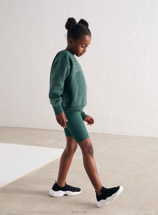 barn AIM'N pinjegrön mini collegetröja Kläder NBT4890