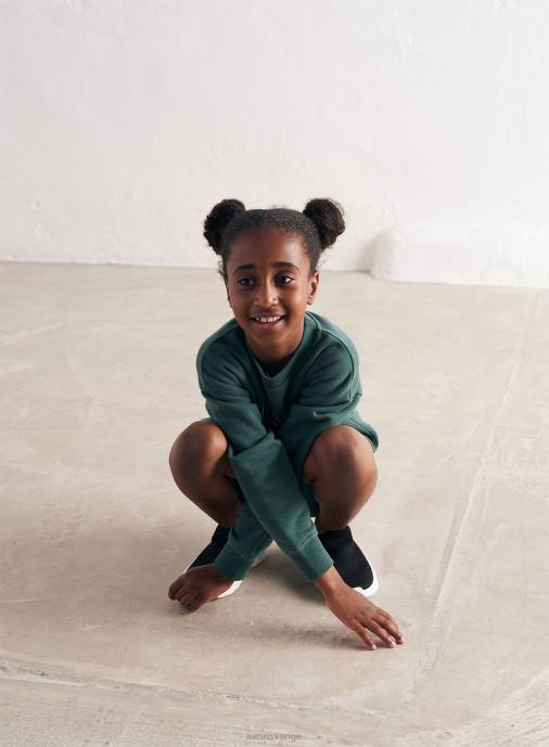 barn AIM'N pinjegrön mini collegetröja Kläder NBT4890