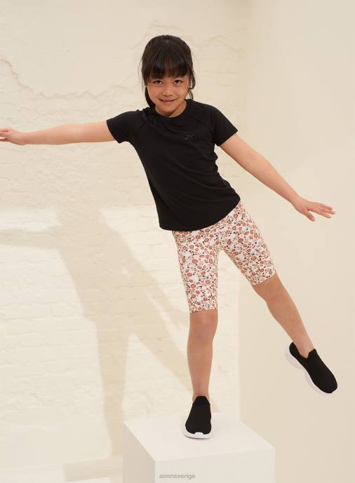 barn AIM'N svart mini kort ärm hela dagen Kläder NBT4889