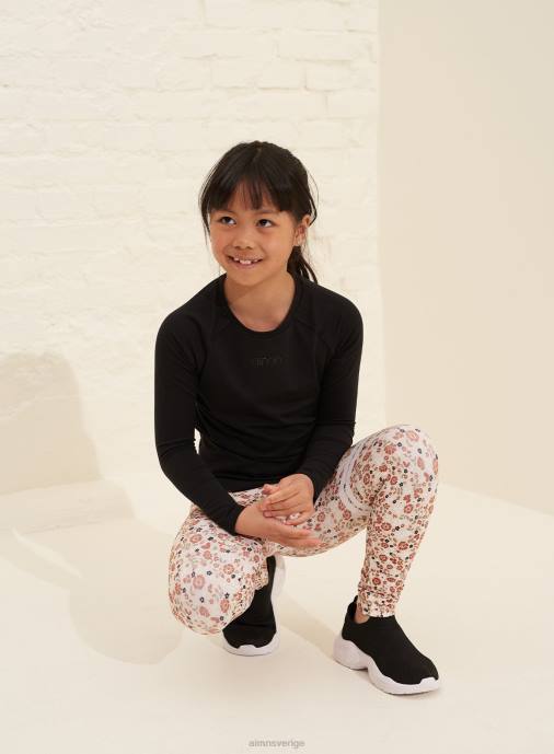 barn AIM'N svart mini långärmad hela dagen Kläder NBT4894