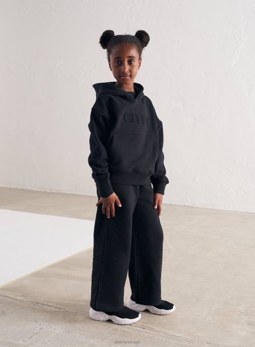 barn AIM'N svart mini-logotyp svetthuva Kläder NBT4895