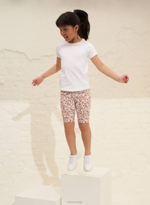 barn AIM'N vit mini kort ärm hela dagen Kläder NBT4888