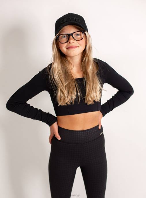 barn AIM'N svart mini logotyp keps Tillbehör NBT4885