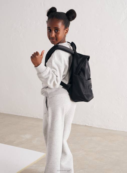barn AIM'N svart mini ryggsäck i nylon Tillbehör NBT4893