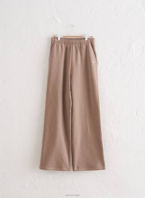 kvinnor AIM'N espresso träningsbyxor med rak passform Kläder NBT4673