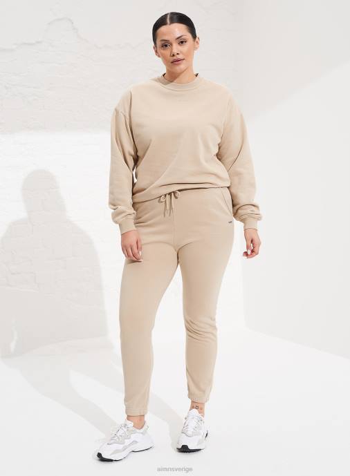 kvinnor AIM'N sandtvättade träningsbyxor Kläder NBT4683