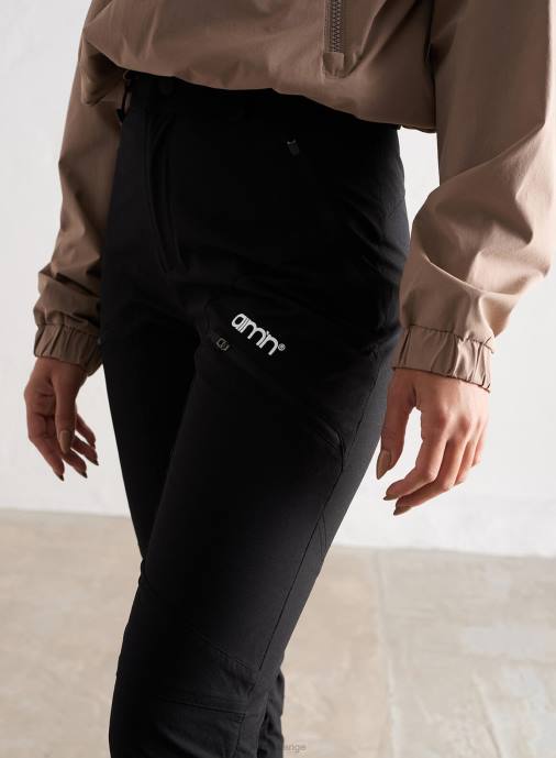 kvinnor AIM'N svarta friluftsbyxor Kläder NBT4706