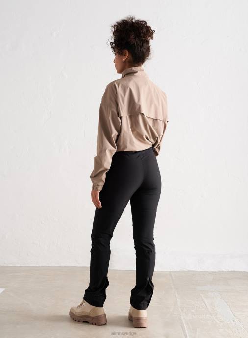 kvinnor AIM'N svarta friluftsbyxor Kläder NBT4706