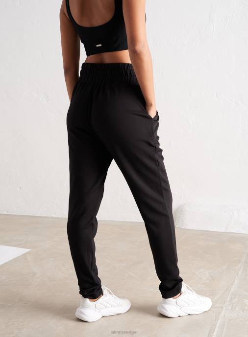 kvinnor AIM'N svarta sköna träningsbyxor Kläder NBT4636