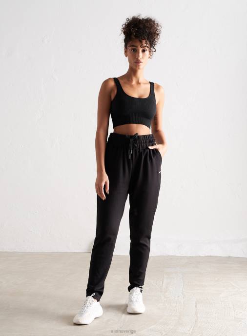 kvinnor AIM'N svarta sköna träningsbyxor Kläder NBT4636