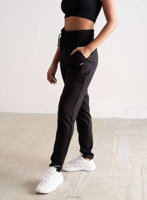 kvinnor AIM'N svarta sköna träningsbyxor Kläder NBT4636