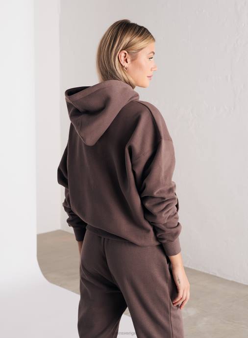 kvinnor AIM'N macchiato-logotyp svetthuva Kläder NBT4650