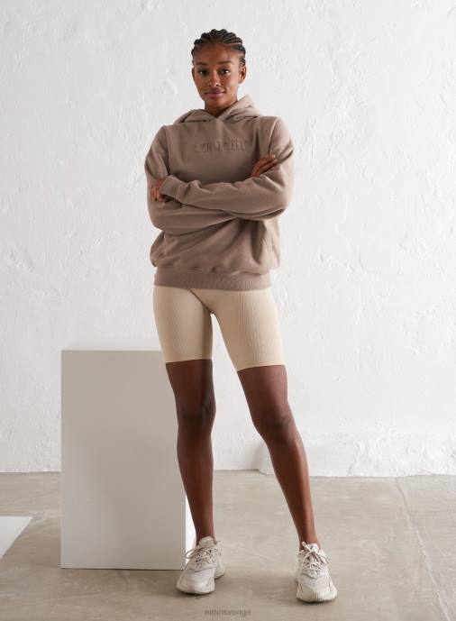 kvinnor AIM'N svetthuva med espressologotyp Kläder NBT4644