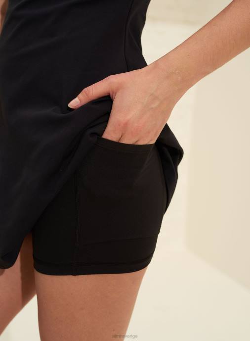 kvinnor AIM'N svart mjuk klänning Kläder NBT4595