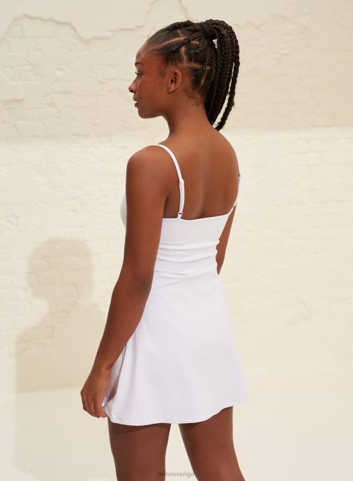 kvinnor AIM'N vit mjuk klänning Kläder NBT4598