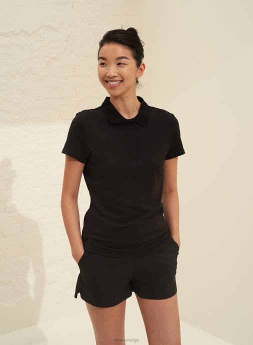 kvinnor AIM'N svart klassisk polo Kläder NBT4406