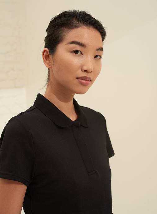 kvinnor AIM'N svart klassisk polo Kläder NBT4406