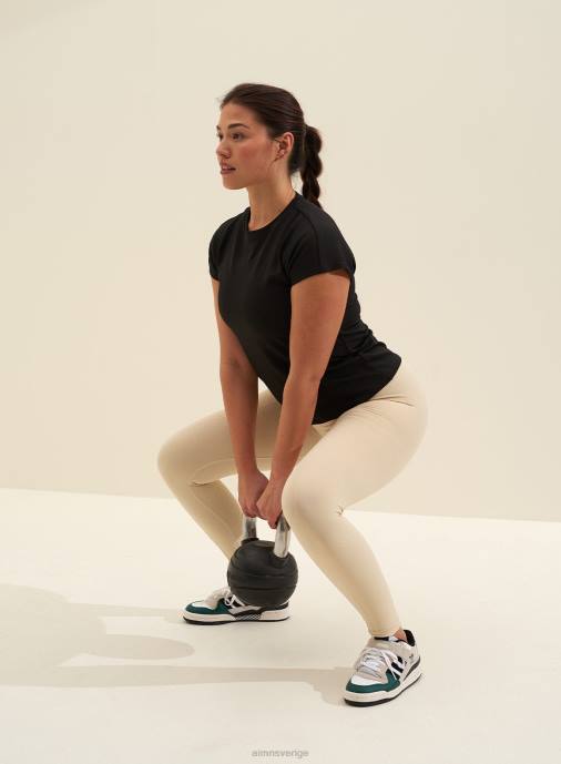 kvinnor AIM'N svart luftig topp Kläder NBT4447