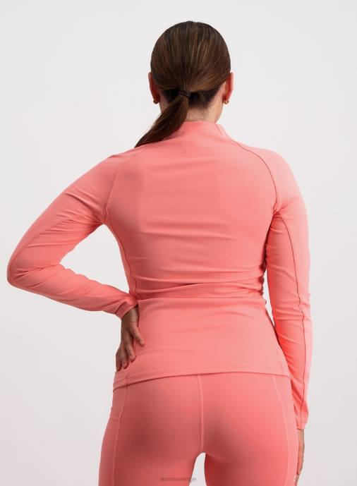 kvinnor AIM'N korall favorit dragkedja lång ärm Kläder NBT4437