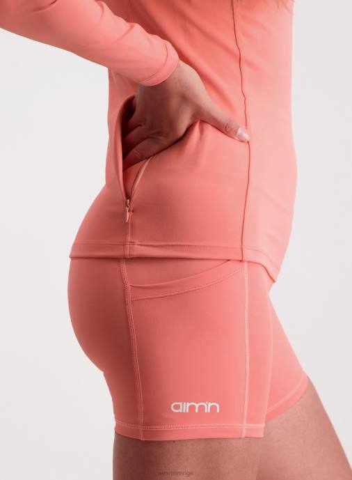 kvinnor AIM'N korall favorit dragkedja lång ärm Kläder NBT4437