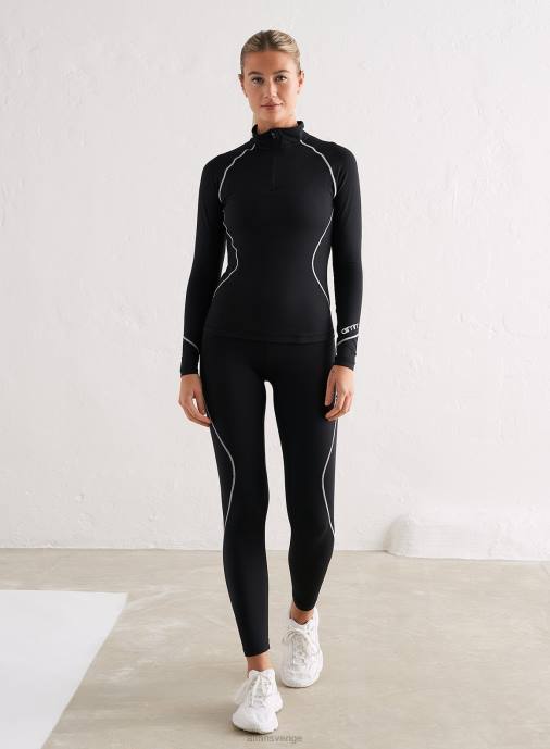 kvinnor AIM'N svart blixtlås Kläder NBT4372