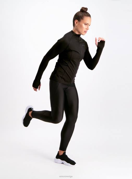 kvinnor AIM'N svart pace mellanlager lång ärm Kläder NBT4374