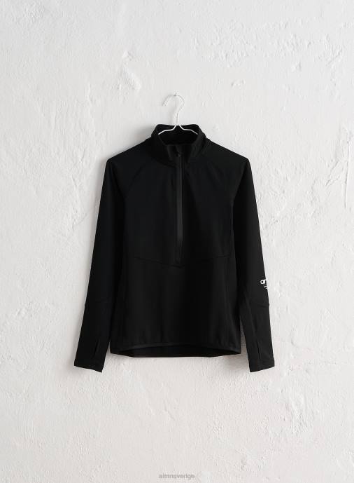 kvinnor AIM'N svart prestanda halv dragkedja Kläder NBT4371