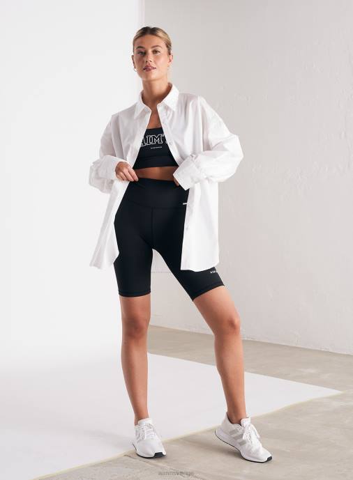 kvinnor AIM'N vit oversized skjorta Kläder NBT4316