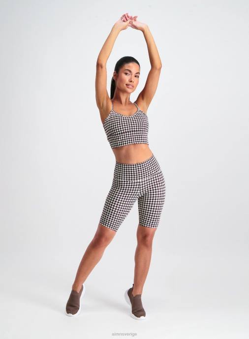 kvinnor AIM'N benvita dogtooth bikershorts Kläder NBT4482