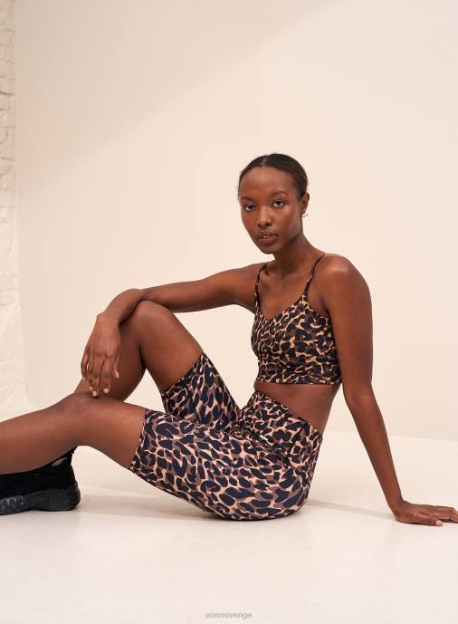 kvinnor AIM'N cheetah bikershorts Kläder NBT4551