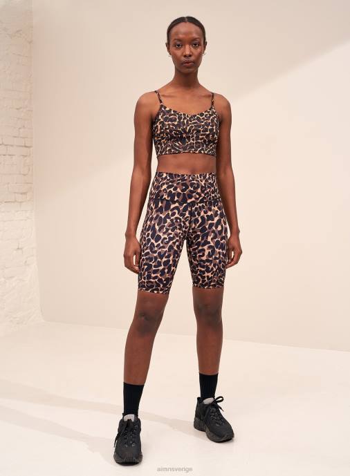 kvinnor AIM'N cheetah bikershorts Kläder NBT4551