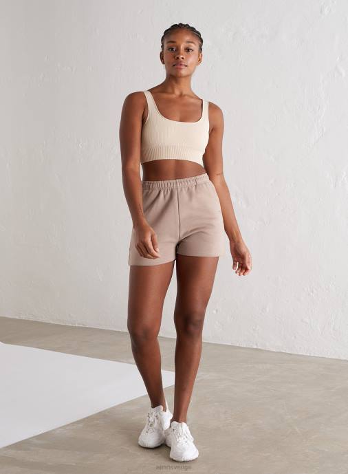 kvinnor AIM'N espresso klassiska sweatshorts Kläder NBT4487