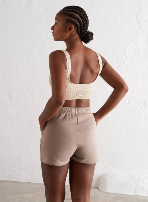 kvinnor AIM'N espresso klassiska sweatshorts Kläder NBT4487