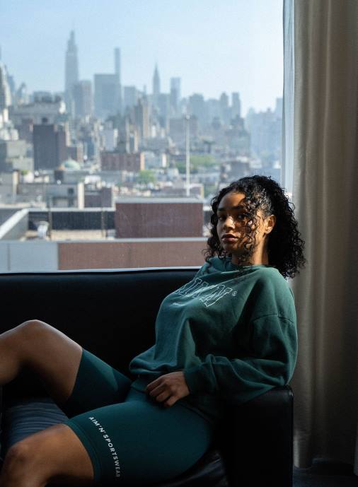 kvinnor AIM'N furugröna sportkläder bikershorts Kläder NBT4561