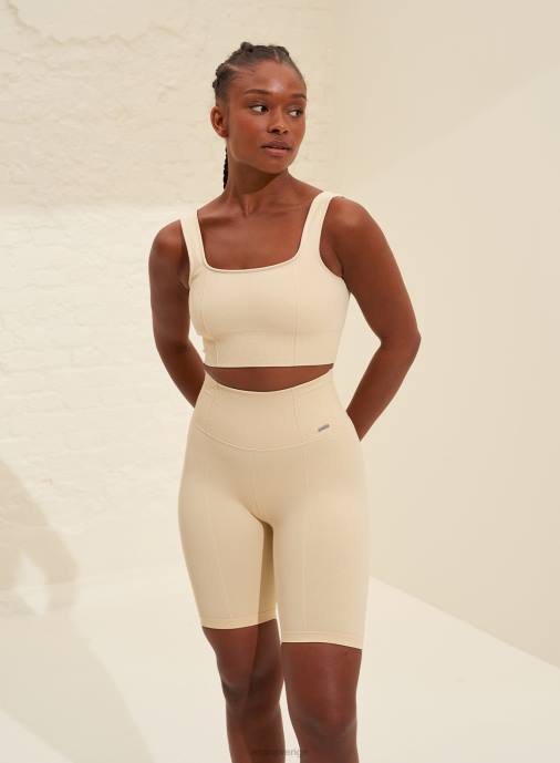 kvinnor AIM'N havre vita lyxiga sömlösa bikershorts Kläder NBT4475