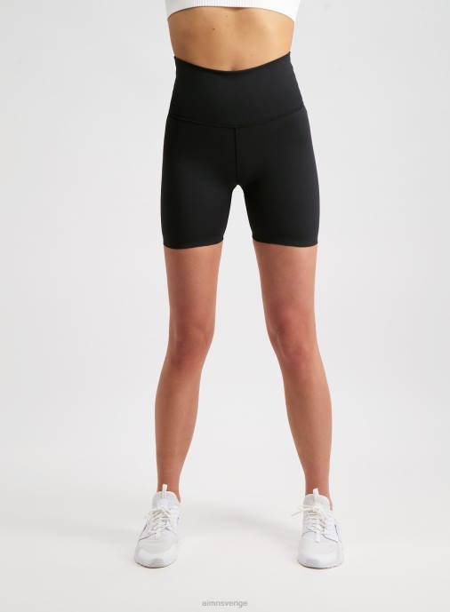 kvinnor AIM'N helt svarta midi bikershorts Kläder NBT4505
