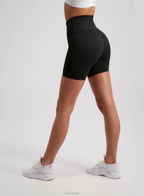 kvinnor AIM'N helt svarta midi bikershorts Kläder NBT4505