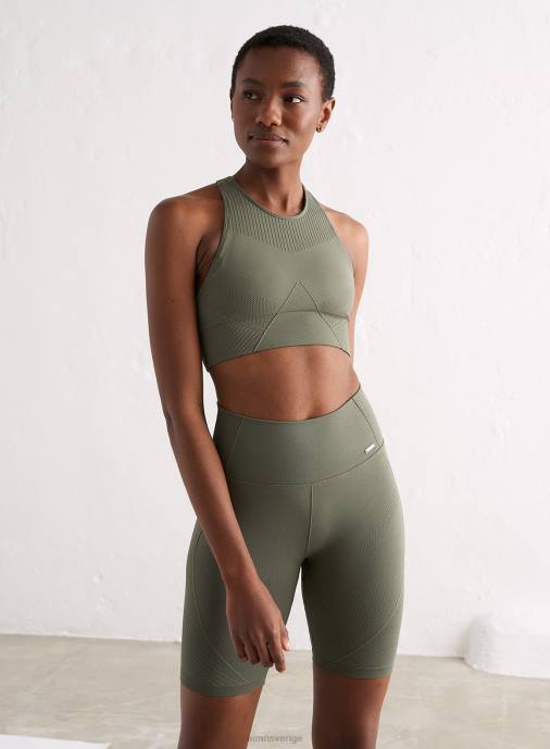 kvinnor AIM'N oliv motion sömlösa bikershorts Kläder NBT4489