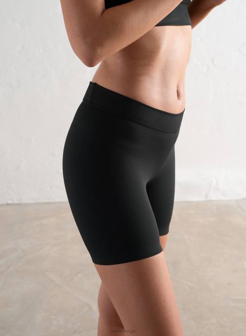 kvinnor AIM'N svart kant kärna midishorts låg midja Kläder NBT4531