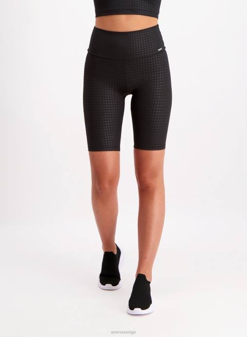 kvinnor AIM'N svarta dogtooth bikershorts Kläder NBT4543