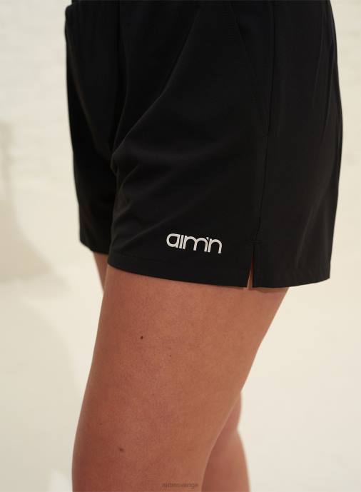 kvinnor AIM'N svarta essentiella shorts Kläder NBT4504