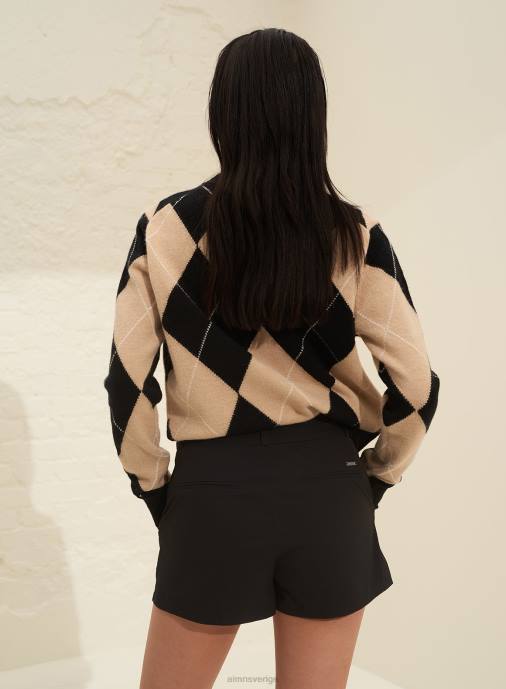 kvinnor AIM'N svarta tekniska shorts Kläder NBT4488