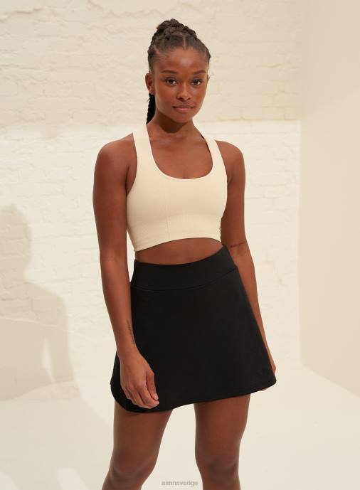 kvinnor AIM'N svart luftig skort Kläder NBT4630
