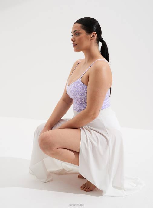 kvinnor AIM'N vit maxikjol Kläder NBT4601