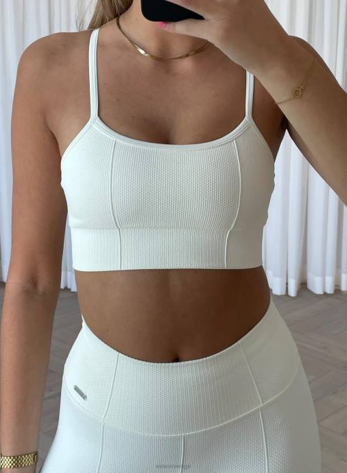 kvinnor AIM'N benvit lyx bh med rem Kläder NBT4162