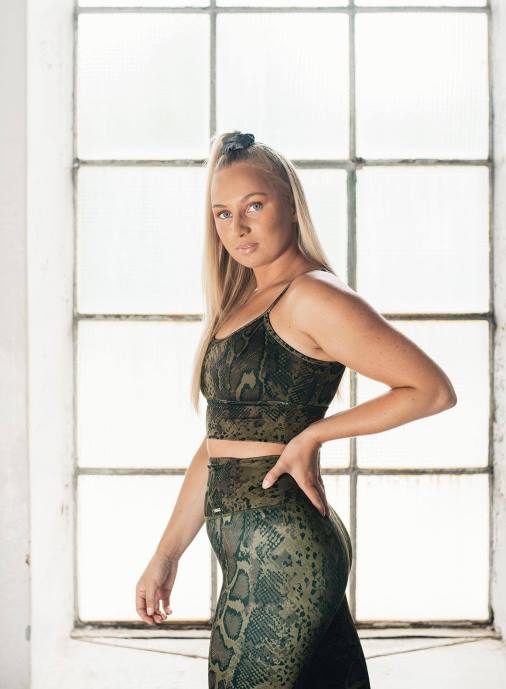 kvinnor AIM'N bh med cobra-logoband Kläder NBT4288