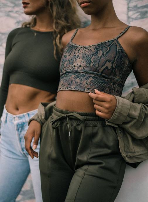 kvinnor AIM'N bh med cobra-logoband Kläder NBT4288