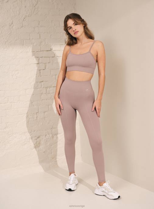 kvinnor AIM'N dammig violett lyxig bh med sömlös rem Kläder NBT4226